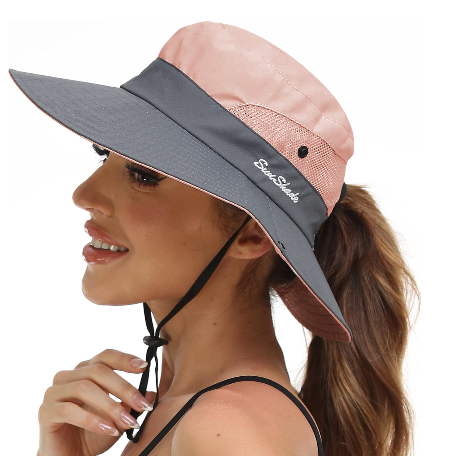 Women’s Sun Shade Hat Wide Brim Hat UV Blocking Hiking Camping Beach Sun Protect