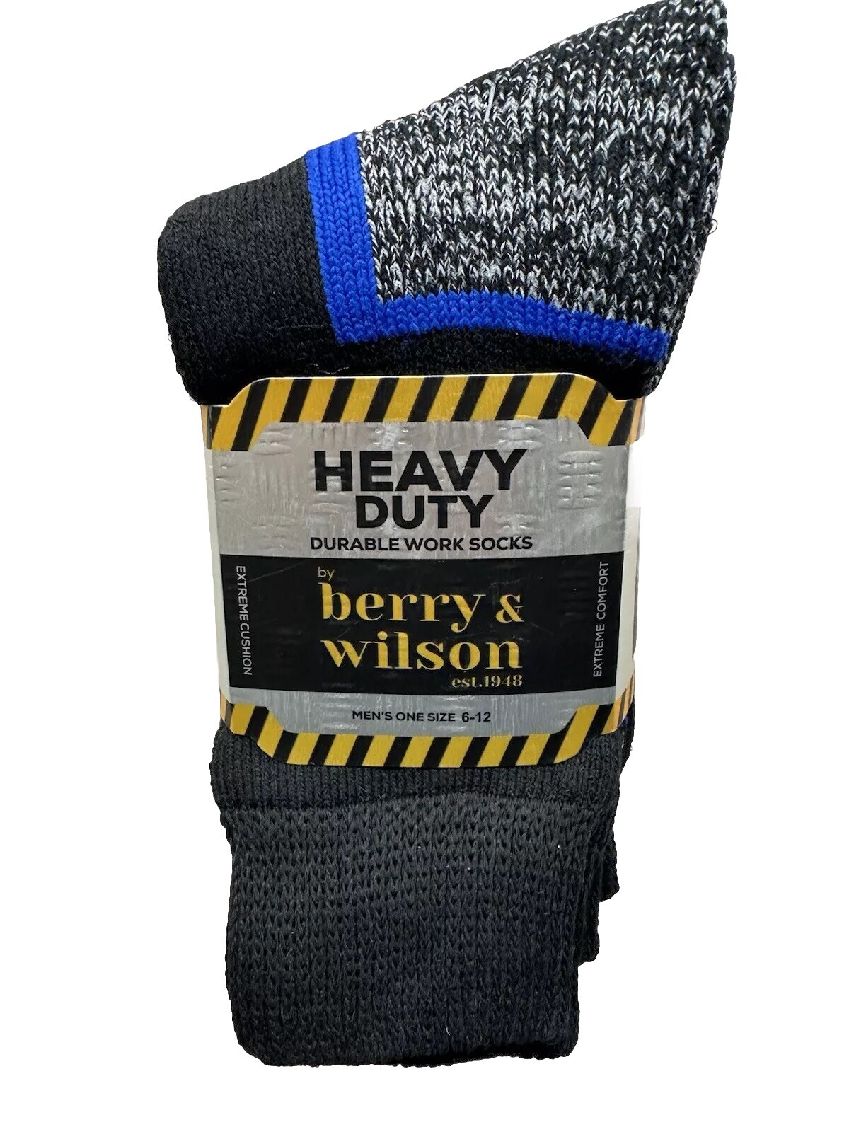 ** PROPER ** HEAVY DUTY WORK / BOOT SOCKS * THE REAL DEAL * UK 6-12 / EU 40-46