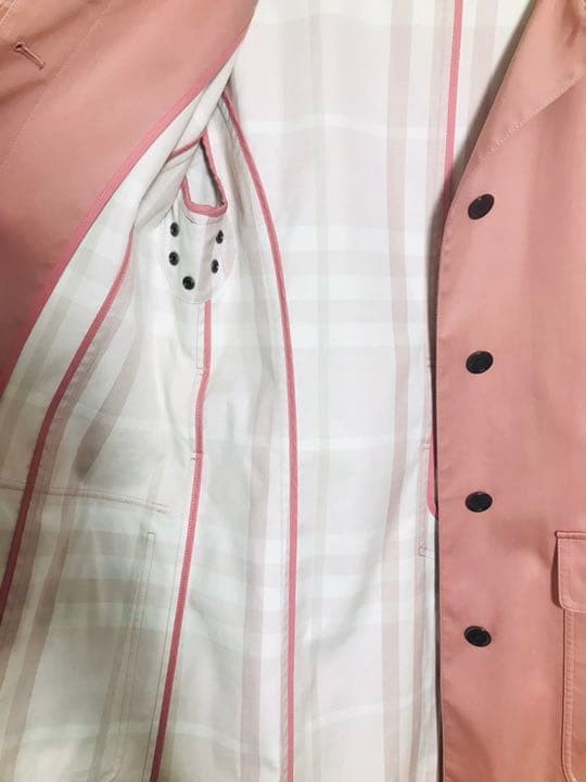 Excellent Condition Burberry London Trench Coat Pink