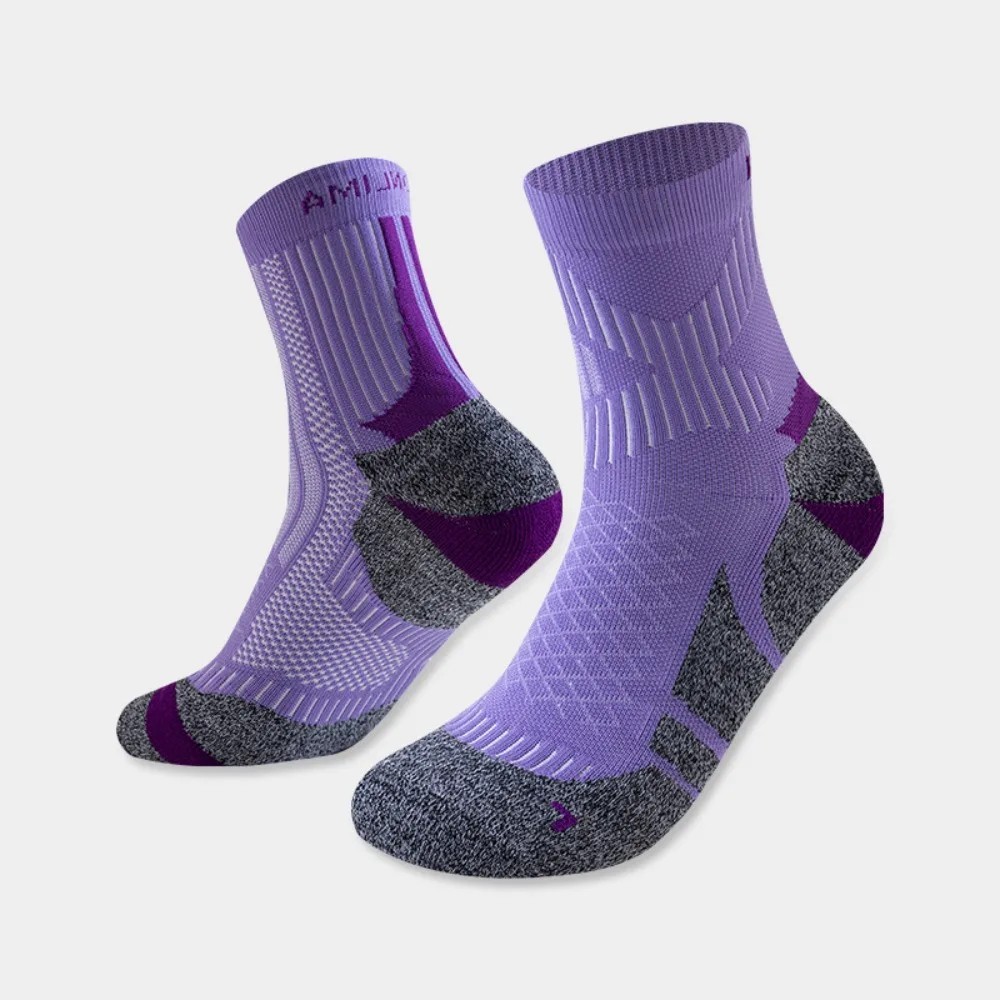 2025 Marathon Running Socks Cushioned Ankle Low Cut Men Women US