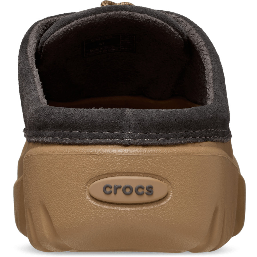 Crocs Axle Suede Mule Sepia Dark Cocoa 214137-2MV Unisex Size