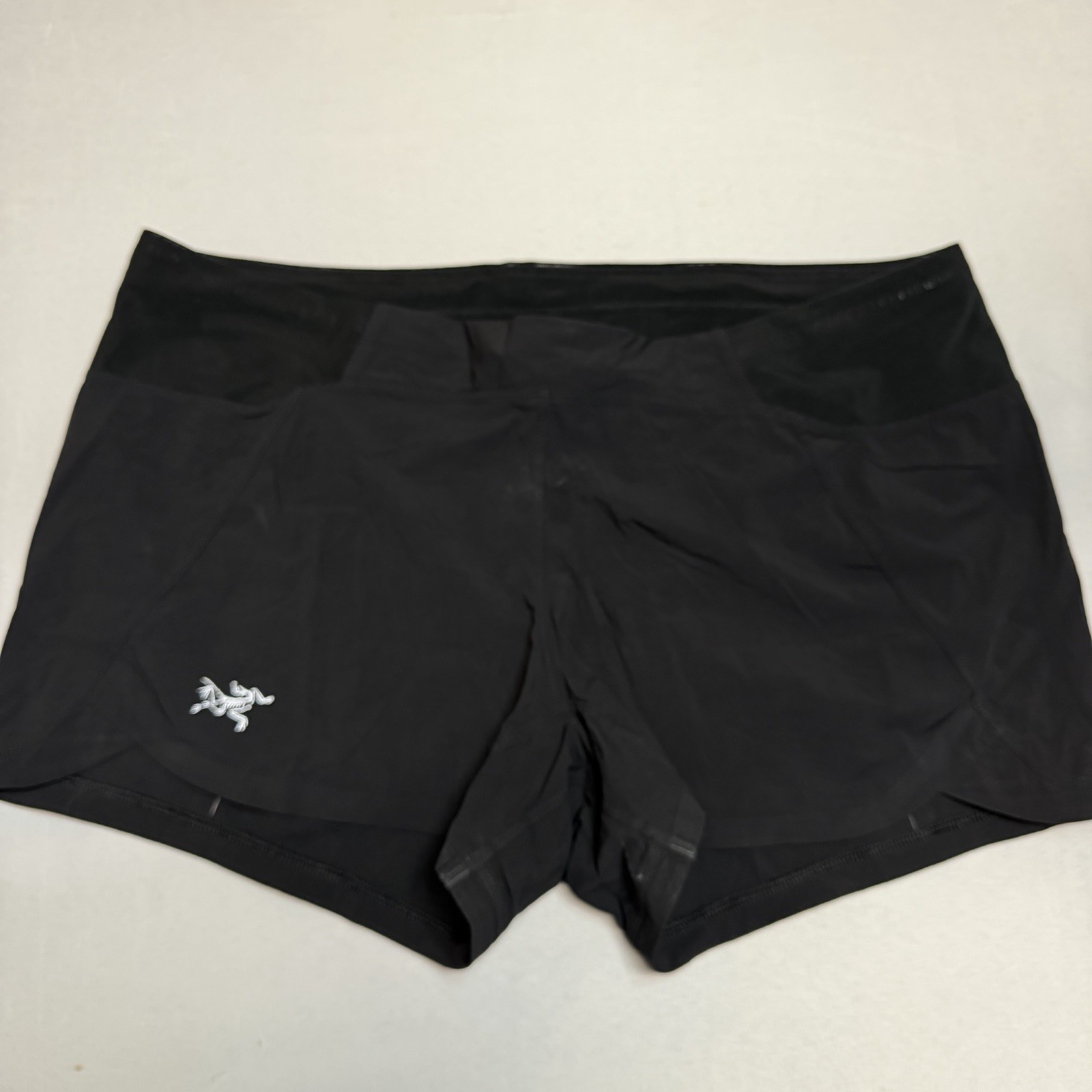 Arcteryx Taema Shorts Womens L Black 3.5in Inseam Hiking Outdoors Performance
