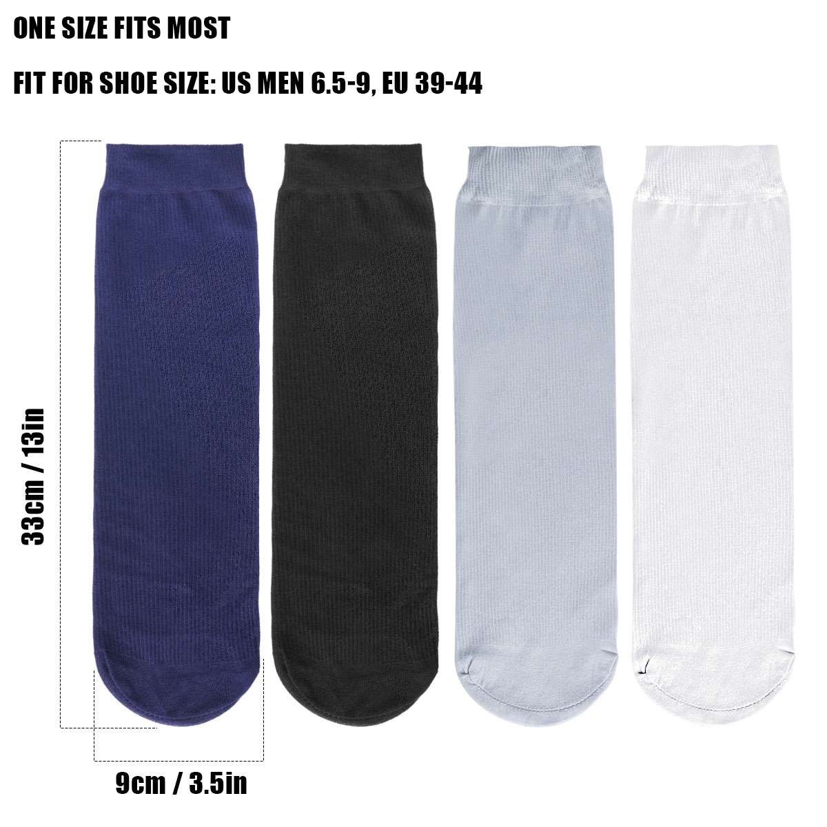 10Pairs Men’s Dress Socks Thin Casual Fashion Crew Mid Calf FAST SHIPPING