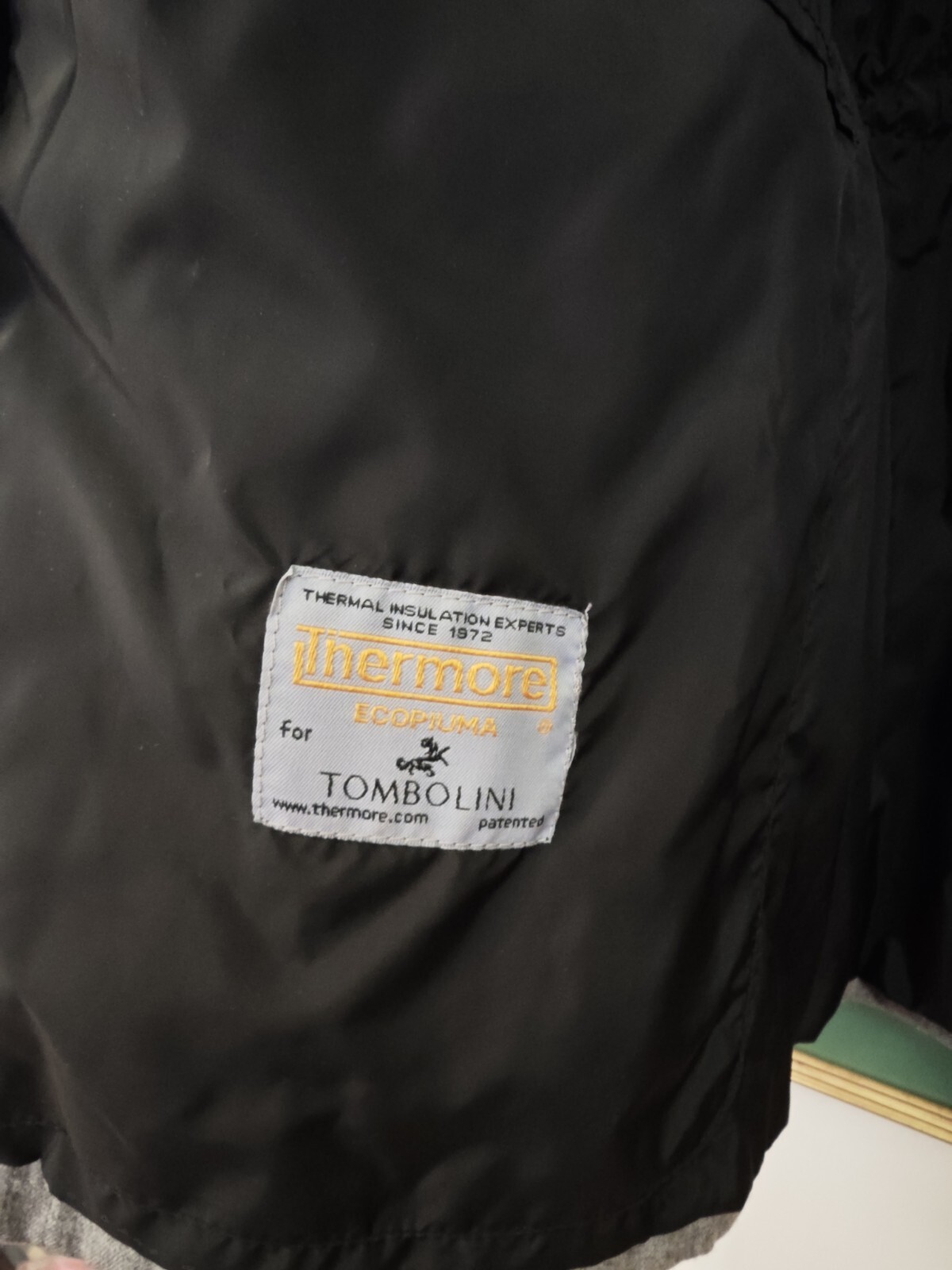 Tombolini 800€ Men’s Jacket 100% Virgin Wool Size EU 54 ( XL ) Made in Italy