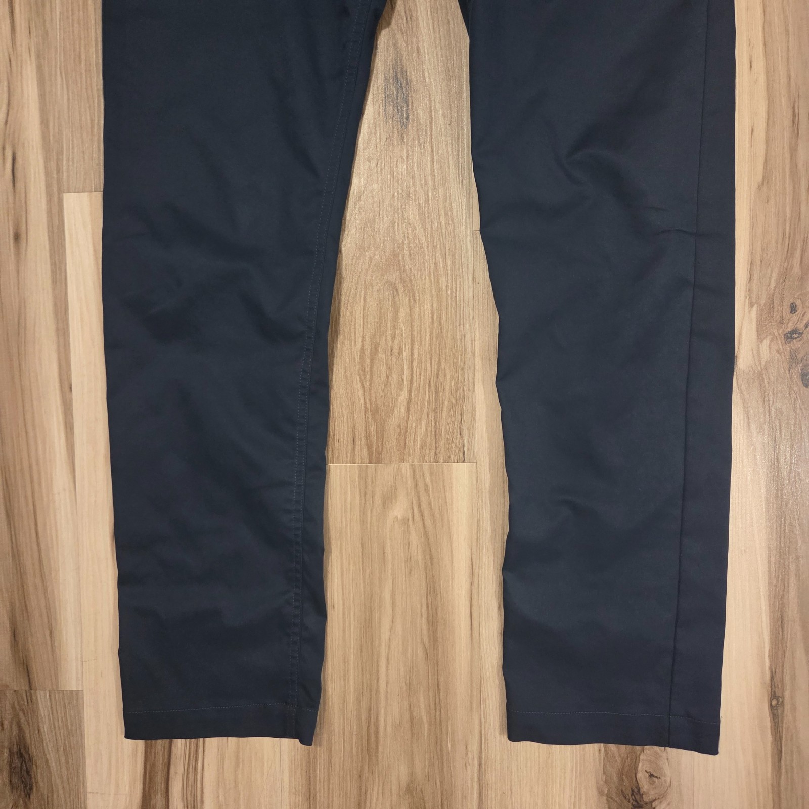 Proof Rover Pants Mens 33 Slim Fit Navy Blue Slate Technical Chino Trousers