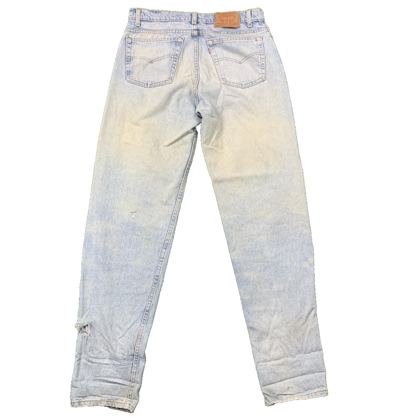 Levis 550 Vintage 90s Tapered Leg XX USA Jeans 34X36 Relaxed Fit Light Act 31×35