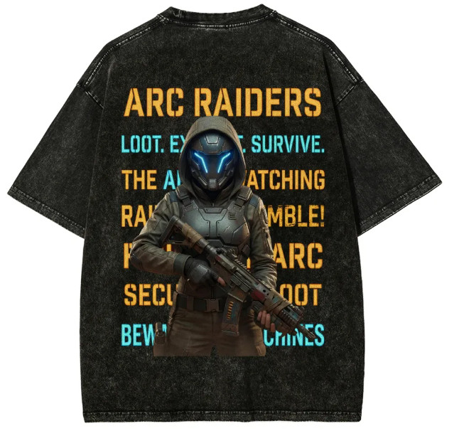 Futuristic Masked Raider Graphic T-Shirt Gift