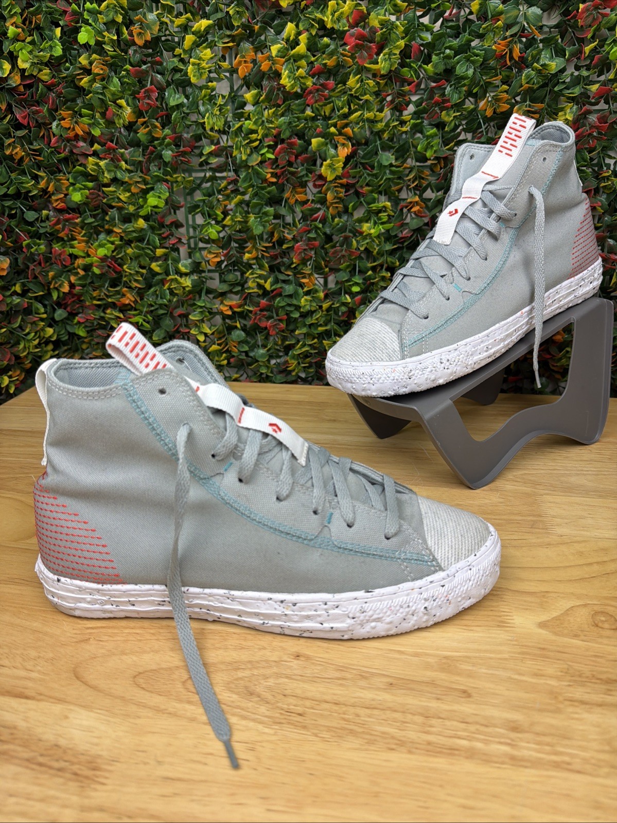 Converse Chuck Taylor All Star Crater Hi Summer Daze Ash Stone Shoes Men’s 9