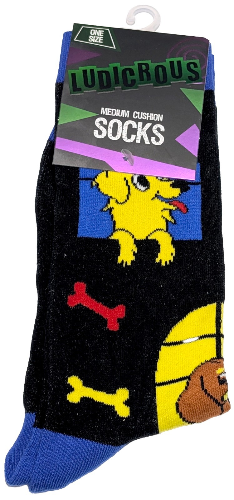 Funny Novelty Silly Unisex Crew Socks Various Styles One Size Fun Unique Socks