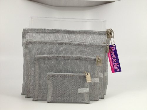 Mirra N Me – 32 Piece Mesh Zipper Bags – Multi Pack 8 Color Assortment