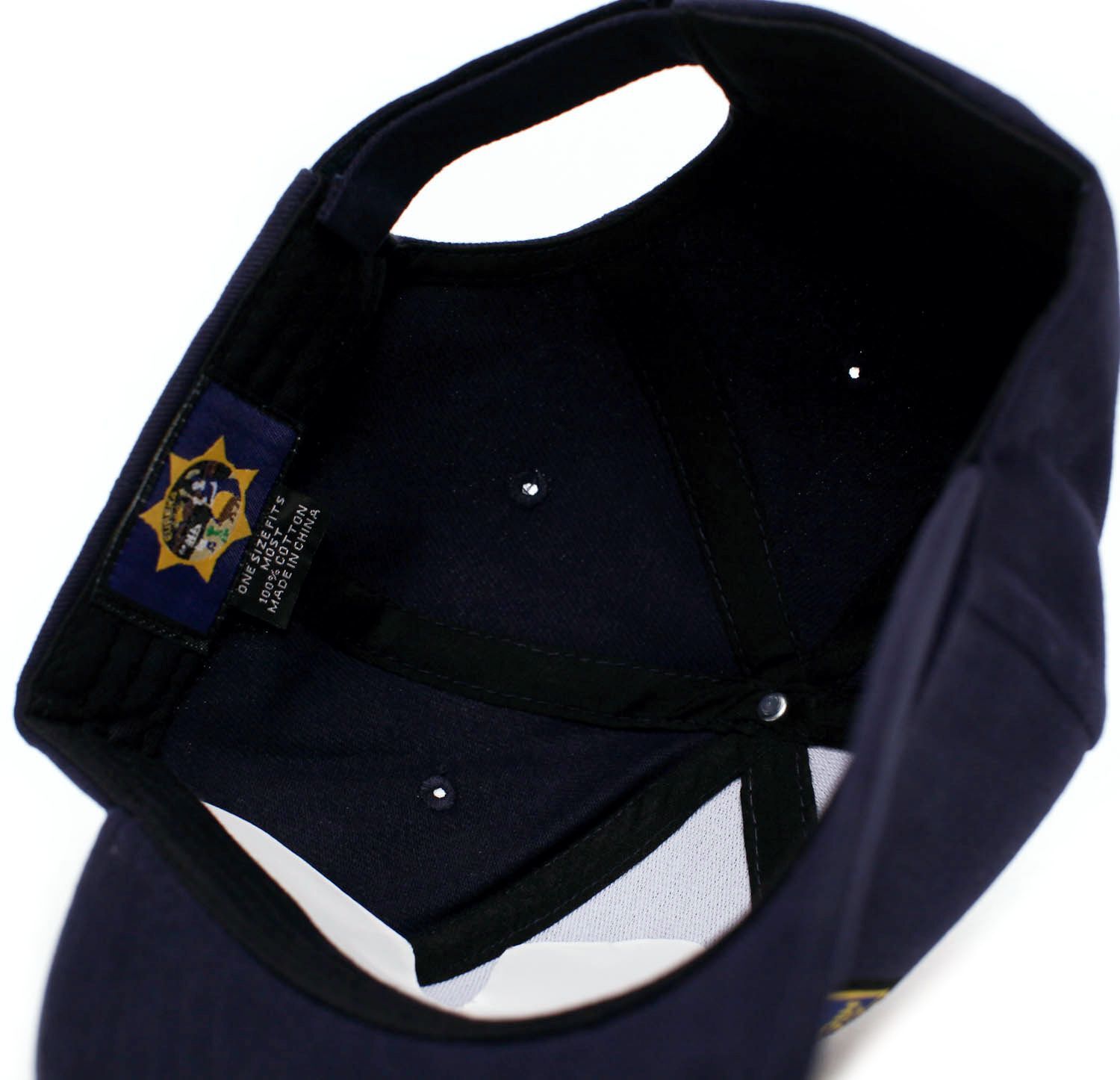 California Highway Patrol Eureka Badge CHP Hat Applique Adult Multi Colors Cap