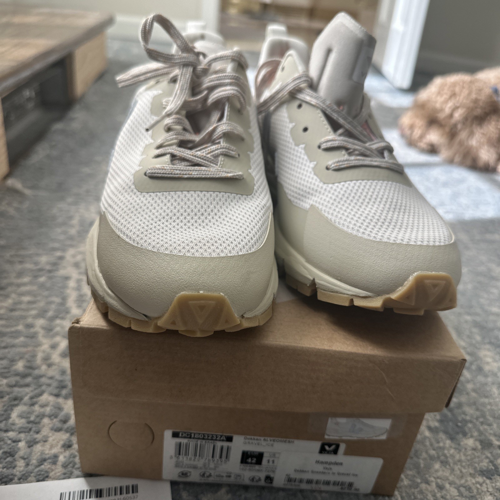 VEJA Natural White Gravel Ice Sneakers Size 42 – 11 NEW In Box Retail 210$ FAST