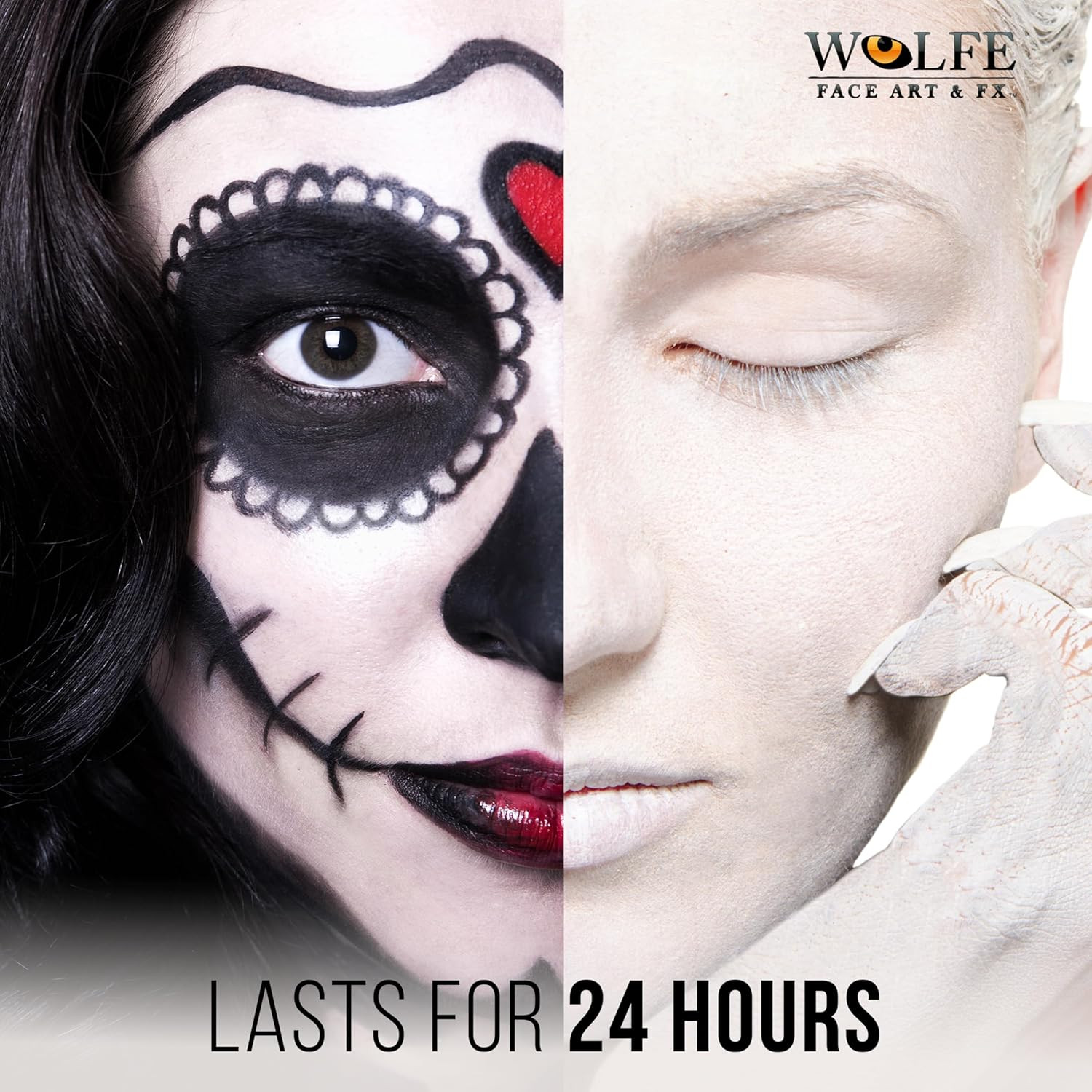 Wolfe F/X Essential Colors Face Paint – White (30 Gm)