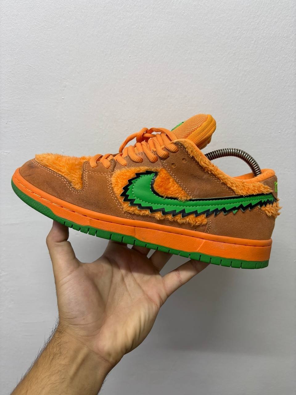 Nike SB Dunk Low Grateful Dead Bears Orange CJ5378-800US 9.5 Pre-Owned