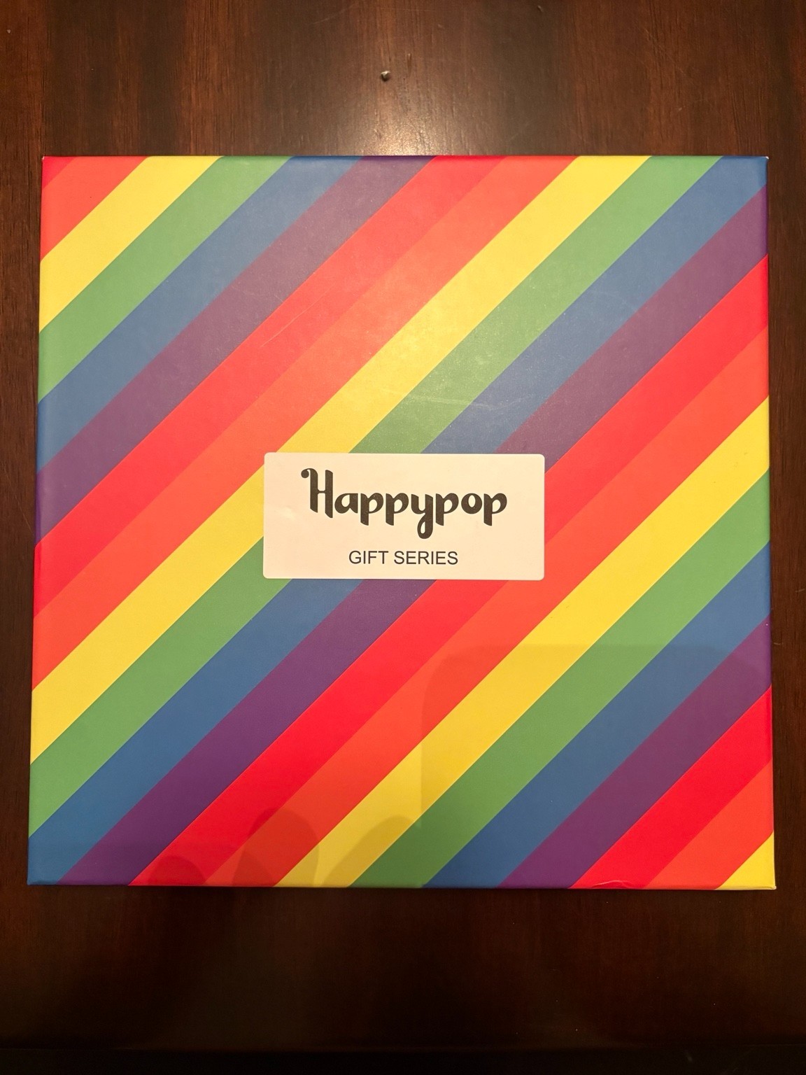 Happypop “I Can’t Even Think Straight” Rainbow Pride Socks Gift Box LGBTQ NEW