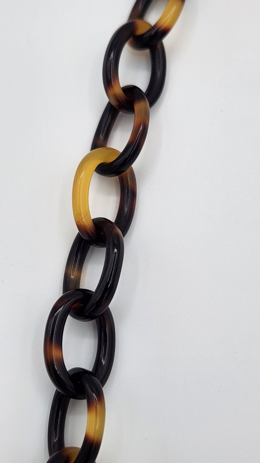 La Loop Eyeglass Holder Loop Necklace W/ 925 Clasp “The Tonne Tort” 20 Inches