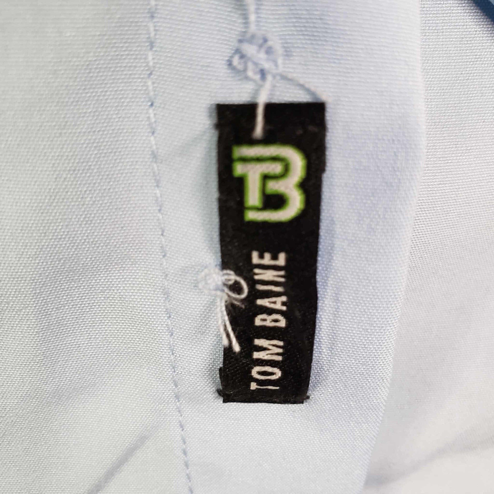 Tom Baine Shirt Button Up Men’s Size XXL Performance Long Sleeve Blue New