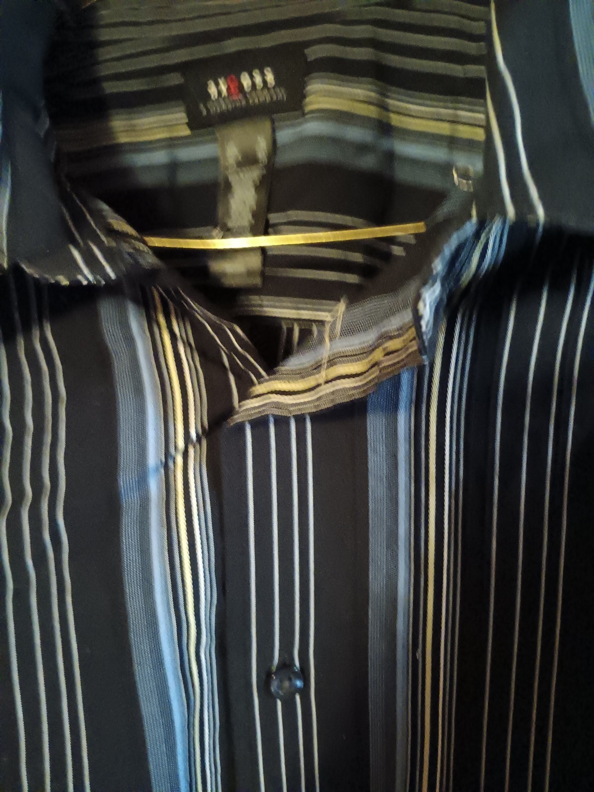 Axcess Mens Long Sleeve Button Shirt 100% Cotton XL Size
