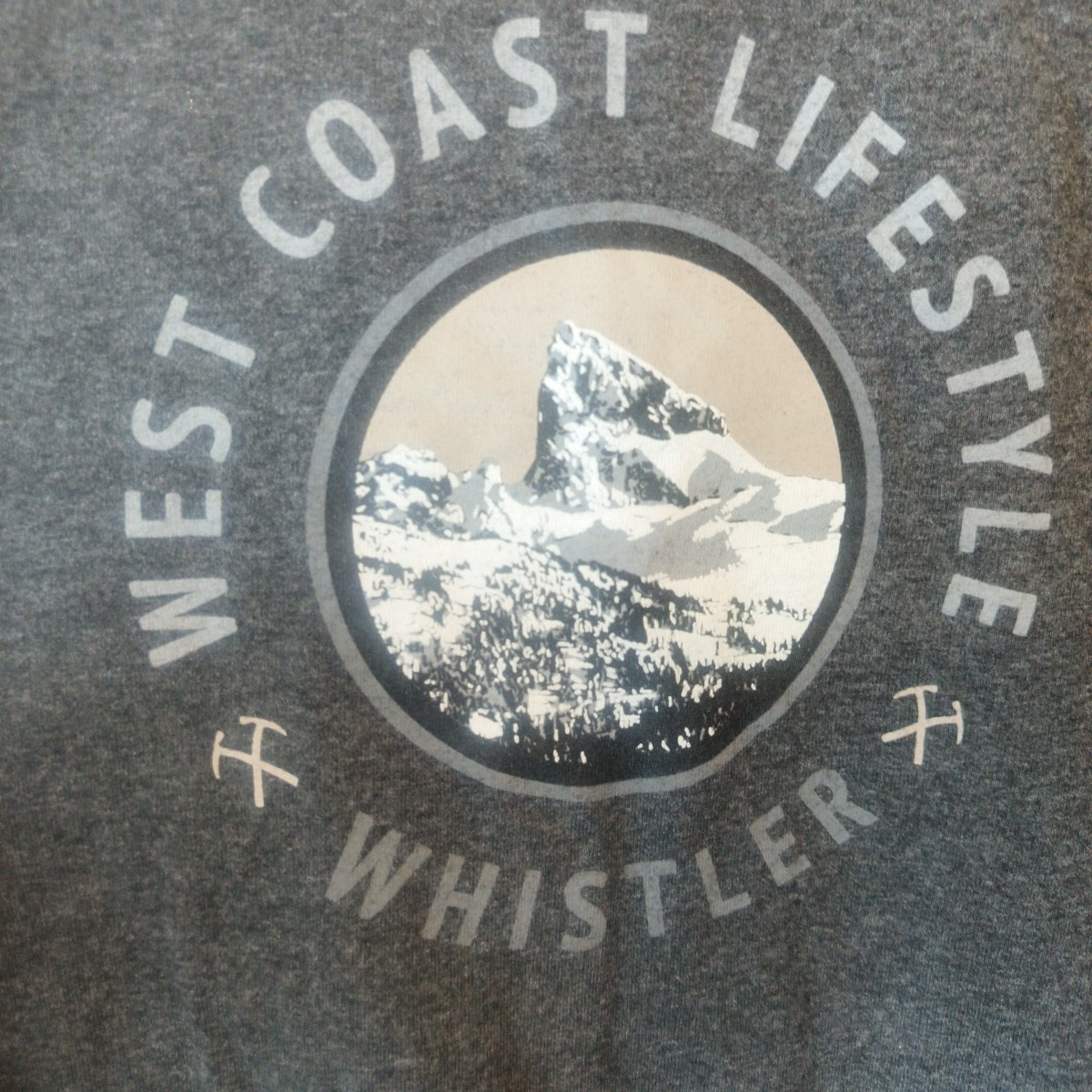 Alstyle Heavy Weight Shirt Men’s Medium Long Sleeve Whistler Gray