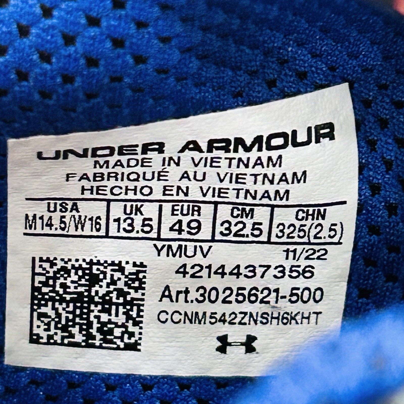 Under Armour UA Curry Flow 10 Low Northern Lights Purple Mens 14.5 3025621-500