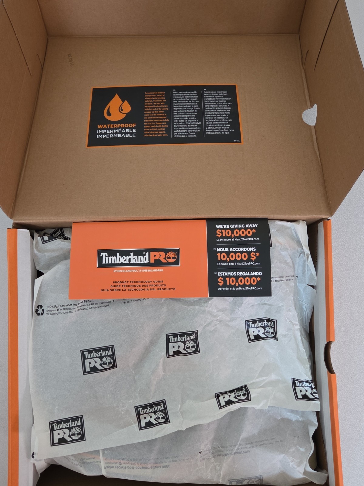 Size 12 TIMBERLAND PRO GRIDWORKS 6″ WATERPROOF SOFT TOE WORK BOOT BROWN New