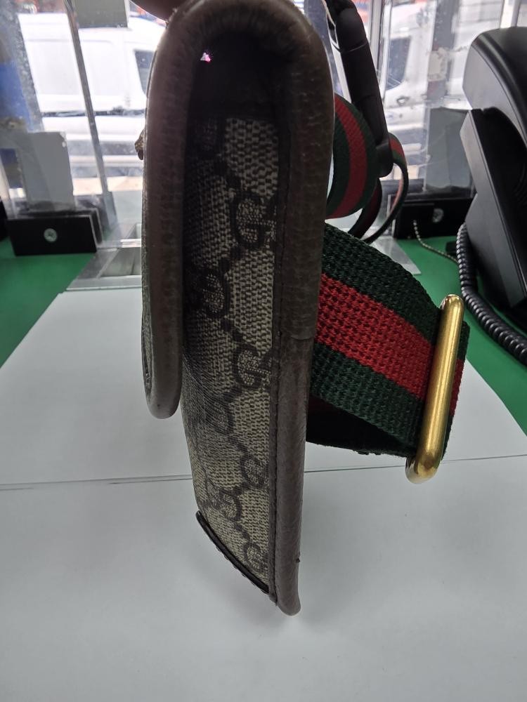 GUCCI GG SUPREME MONOGRAM NEO VINTAGE WEB BELT BAG (HQ0024812)