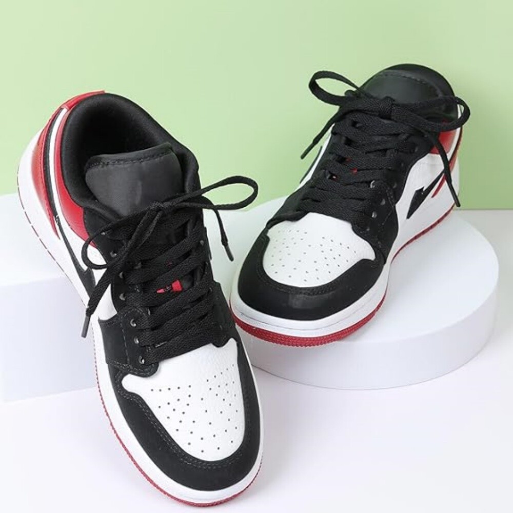 Double Layers Flat Shoe Laces Strings for Boots Sneakers Athletic Tennis Shoes