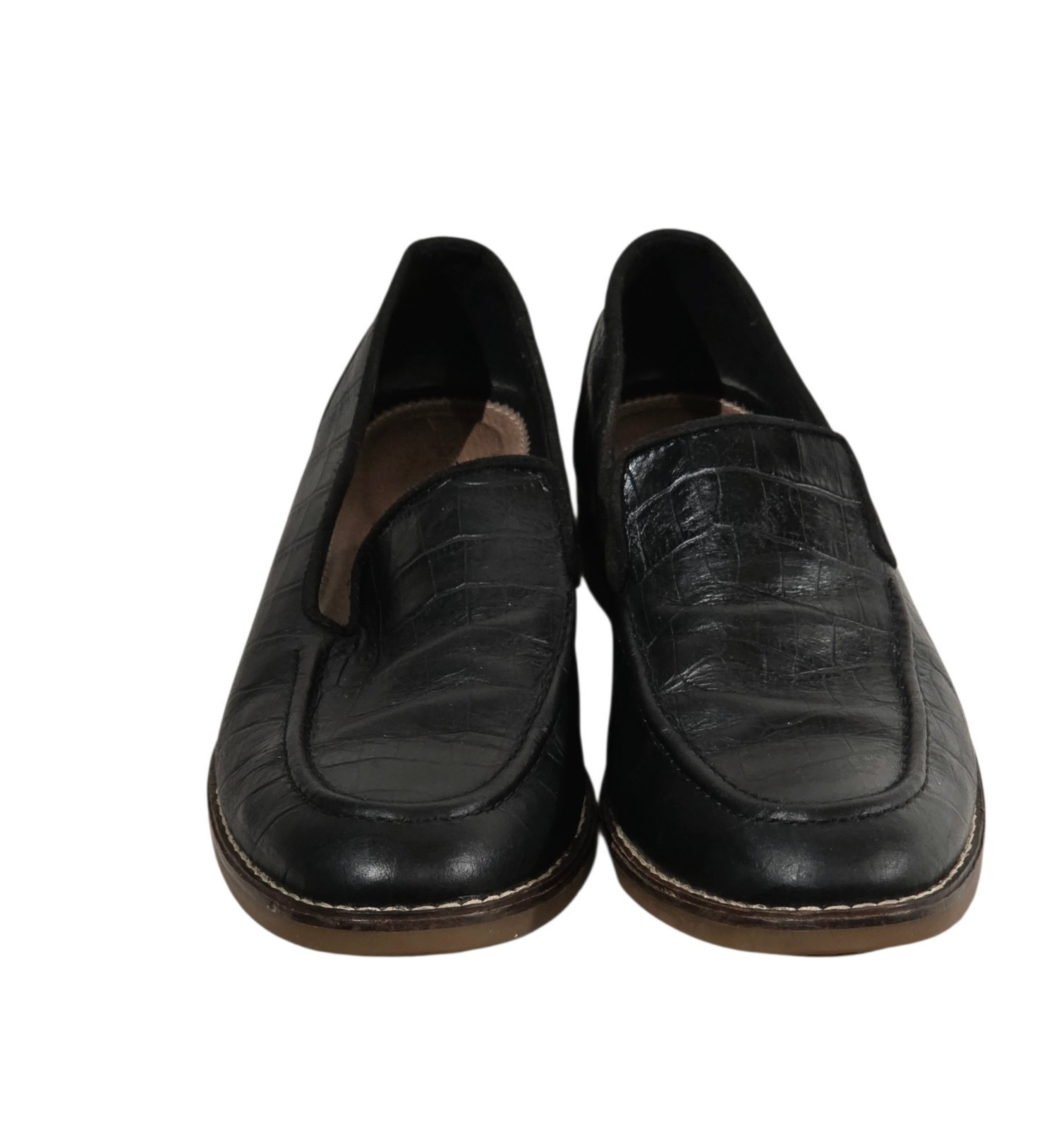 Sperry Fairpoint Croc-Embossed Leather Loafers-7