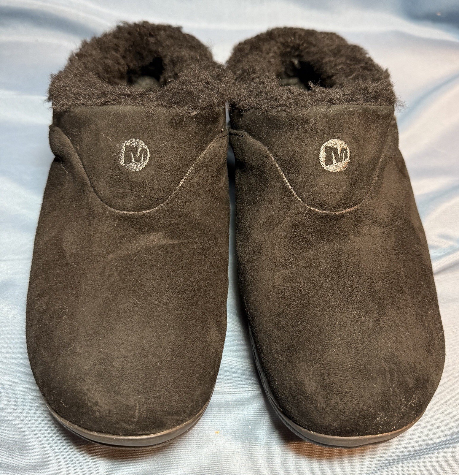 Super Comfy Merrell Slipper Slides Indoor/Outdoor Fuzzy Shoes Size 8