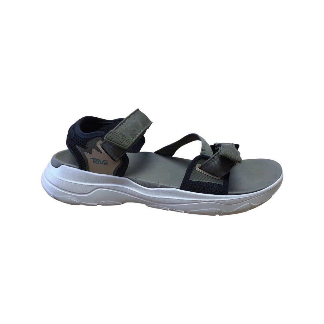 Teva Men’s Zymic Hiking Sandals 1124049 Dark Olive / Teal Green Size 14