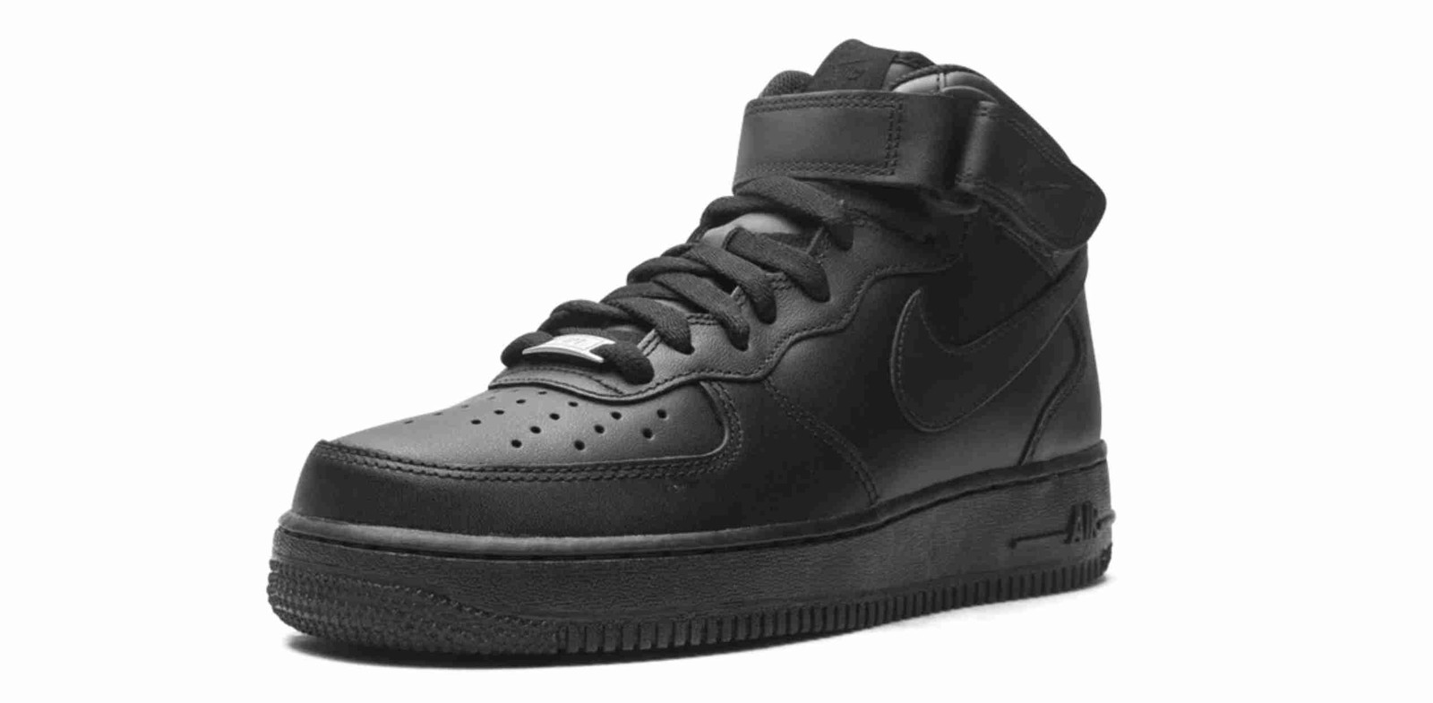 Nike CW2289-001 Air Force 1 Mid ’07 ‘Triple Black’ Ship Now
