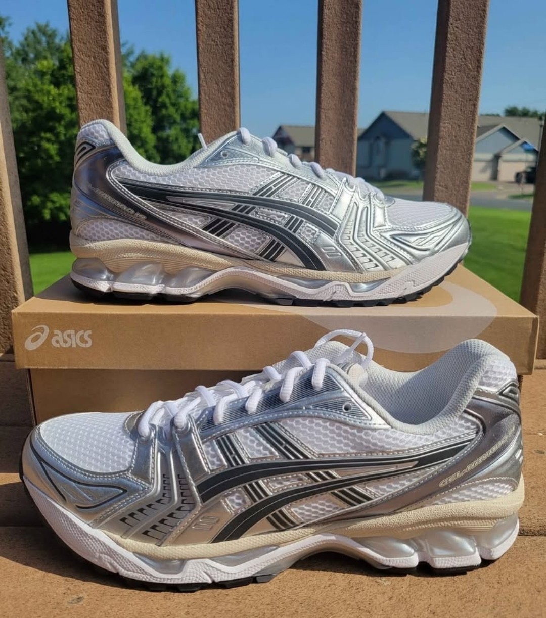 Size 13 – ASICS Gel Kayano 14 ‘White Graphite Grey’ – IN HAND