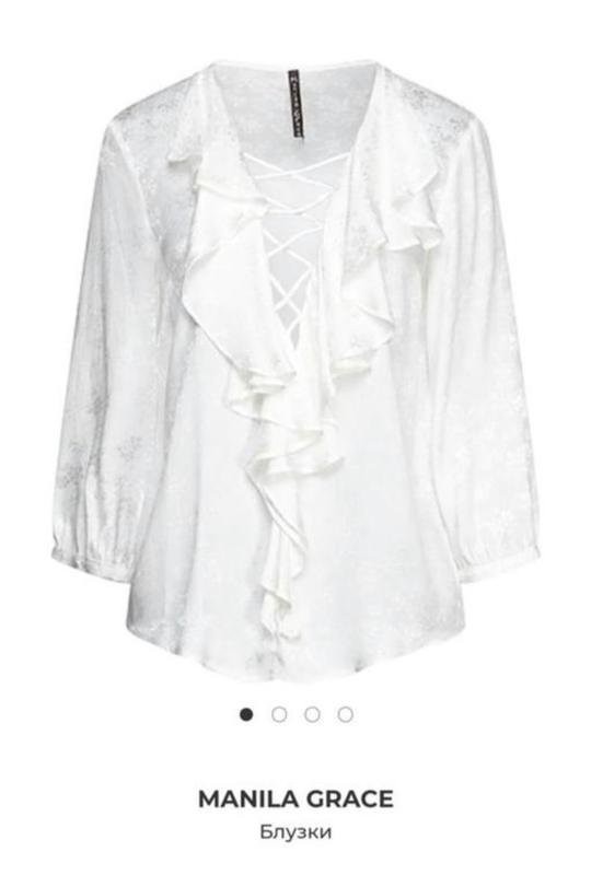 Women Manila Grace Shirt White 38 / M / 46