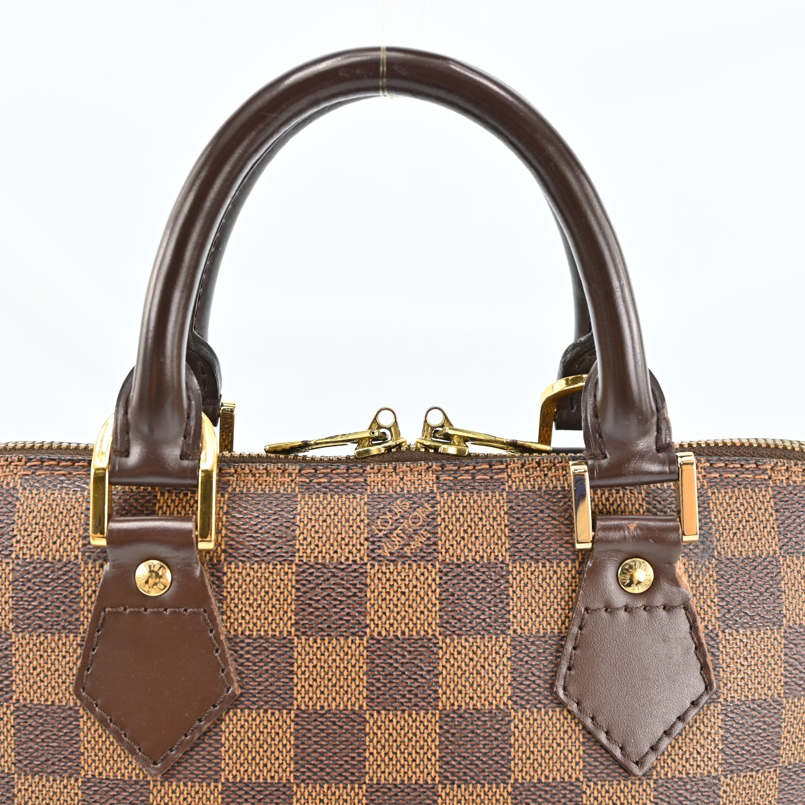 AUTH Louis Vuitton LV Hand Bag N51131 Alma Ebene Damier 4711251 N2785SA803