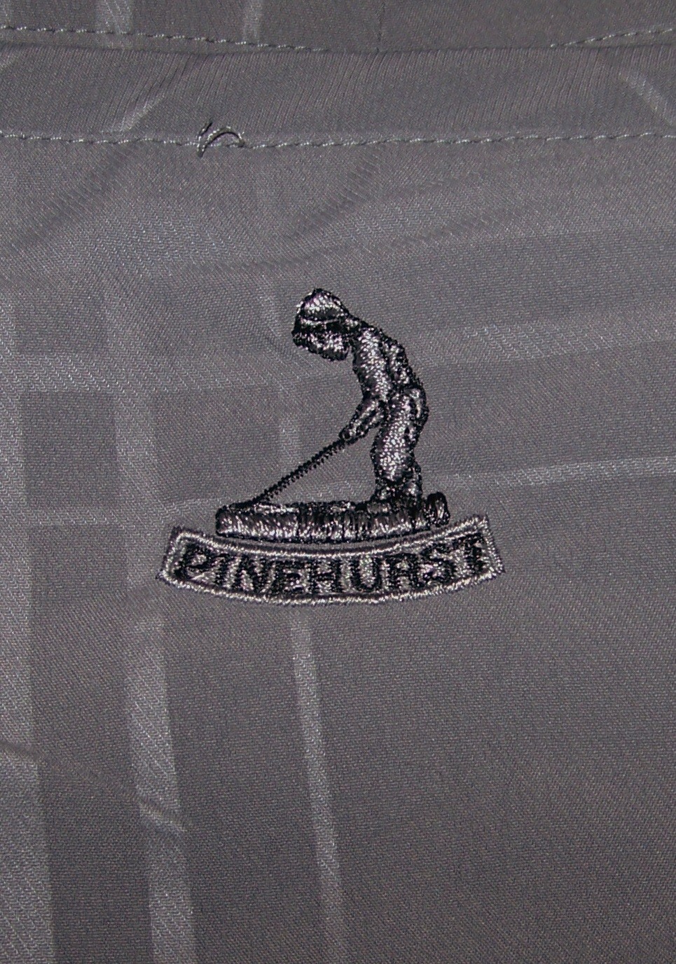 NEW UNDER ARMOUR Nylon Polyester Spandex Golf Shorts PINEHURST RESORT Sz 34 Gray