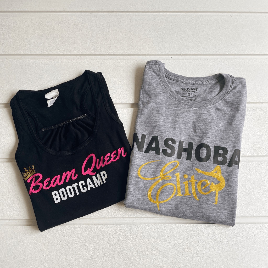 Bella Canvas & Gildan Women’s Gymnast Tank Top & T-shirt Size Extra Small