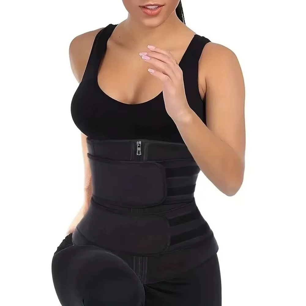 1Pc Waist Trainer Slimming Body Shaper Fitness Belt Weight Loss Fat Burning Spor