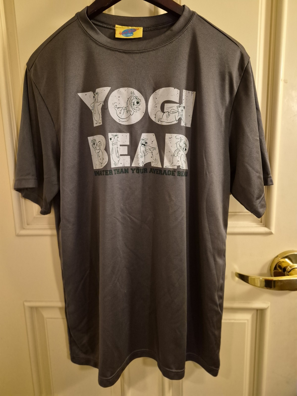 Hanna Barbera Yogi Bear LARGE Gray Tshirt Cartoon