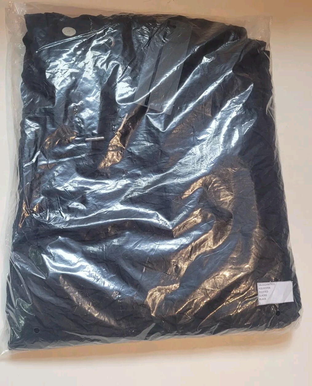Spencer Badu Parachute Pants Black SBUSS24WTR31 Large Brand New/Free Shipping!!
