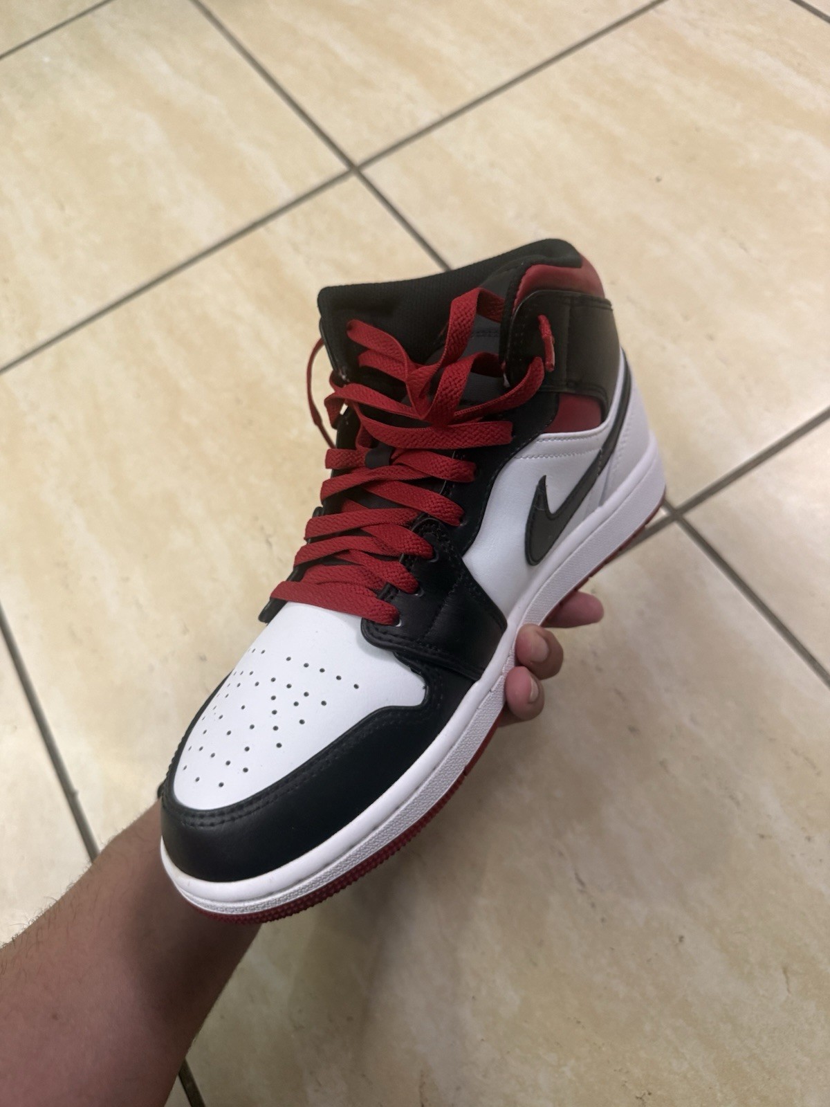 Jordan Bundle Size 9 ( Jordan 11 Cherry, Jordan 1 Mid, And Jordan 4 Red Cement)