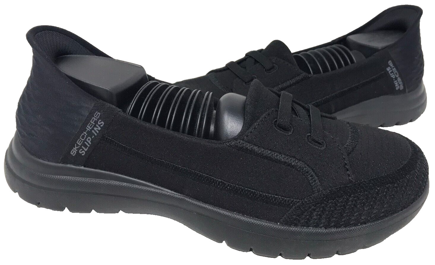Skechers Women’s Slip-Ins On The Go Flex Top Notch Shoes Black Size:7 109K
