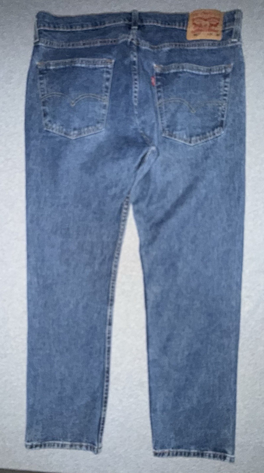 Levi’s 502 Men’s Jeans 36×30 Regular Fit Tapered Leg Stretch Blue Medium Wash