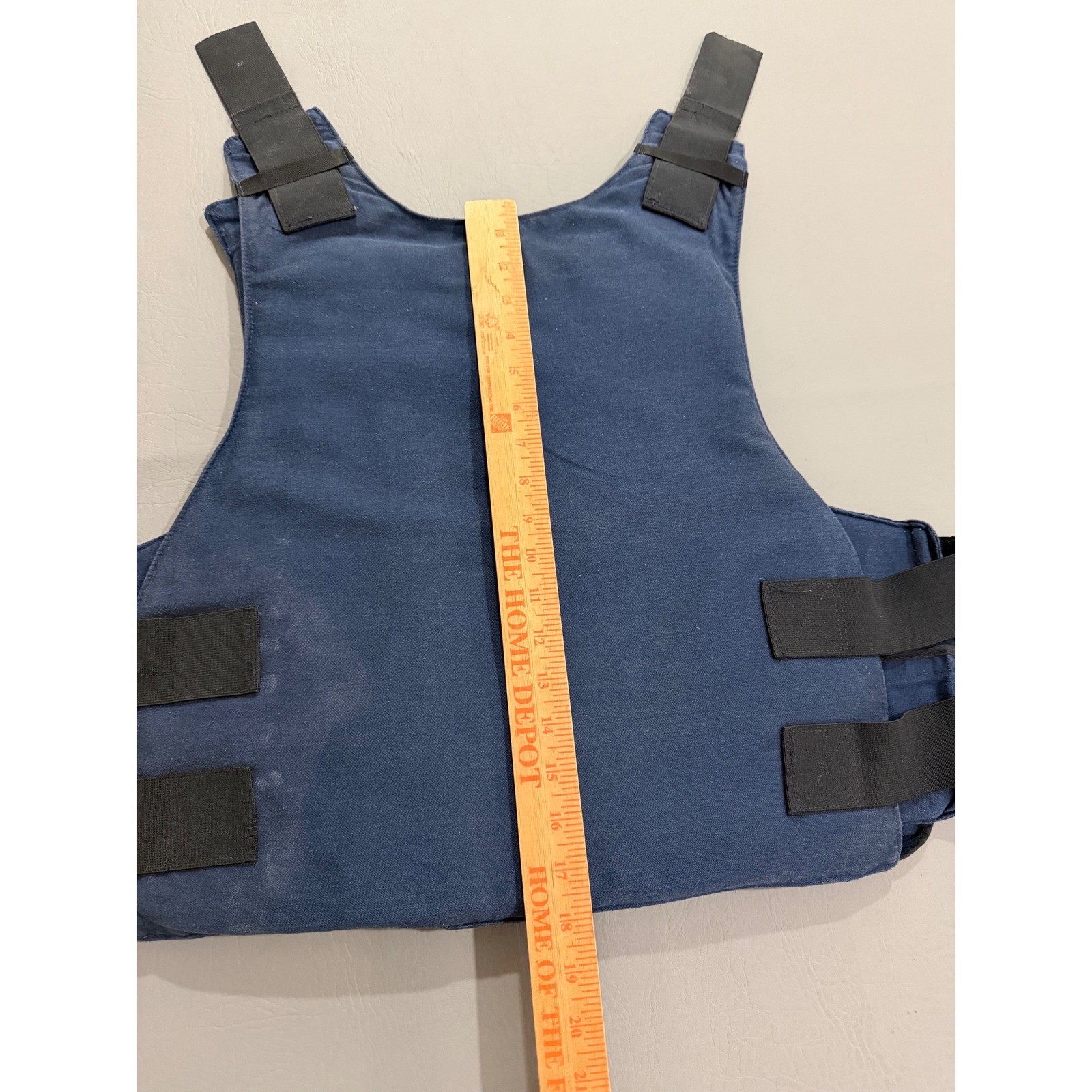 Protective Apparel Corp America Body Armor Carrier Mens Large Regular Navy