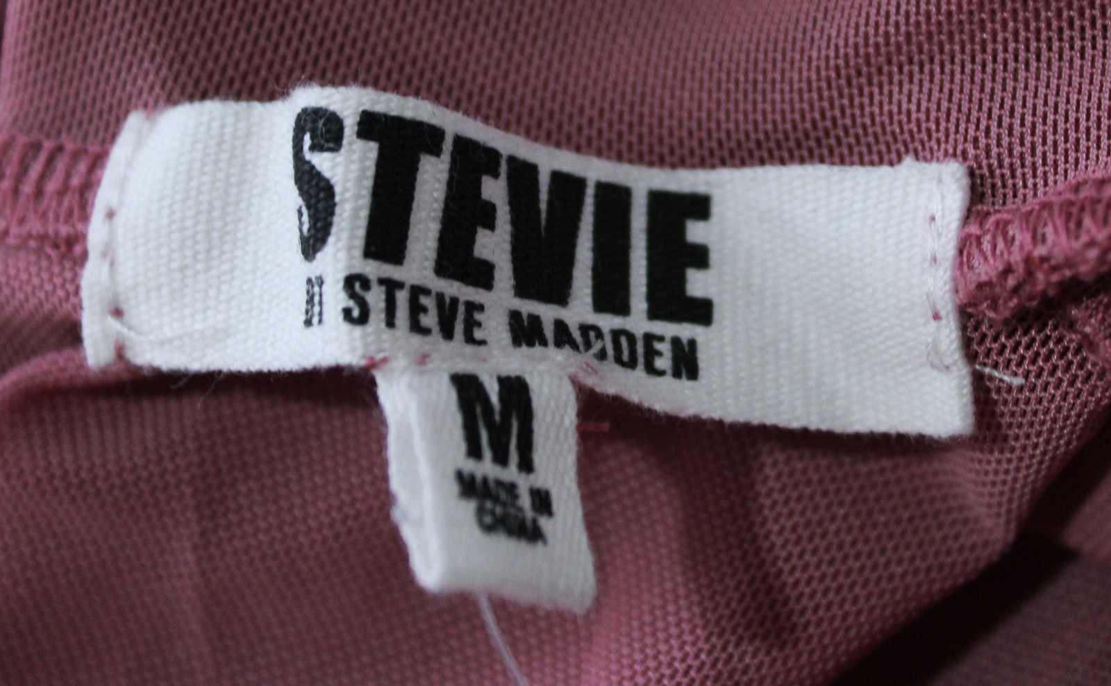 Stevie By Steve Madden Women’s Mock Neck Midi Dress EH6 Heather Rose Medium NWT