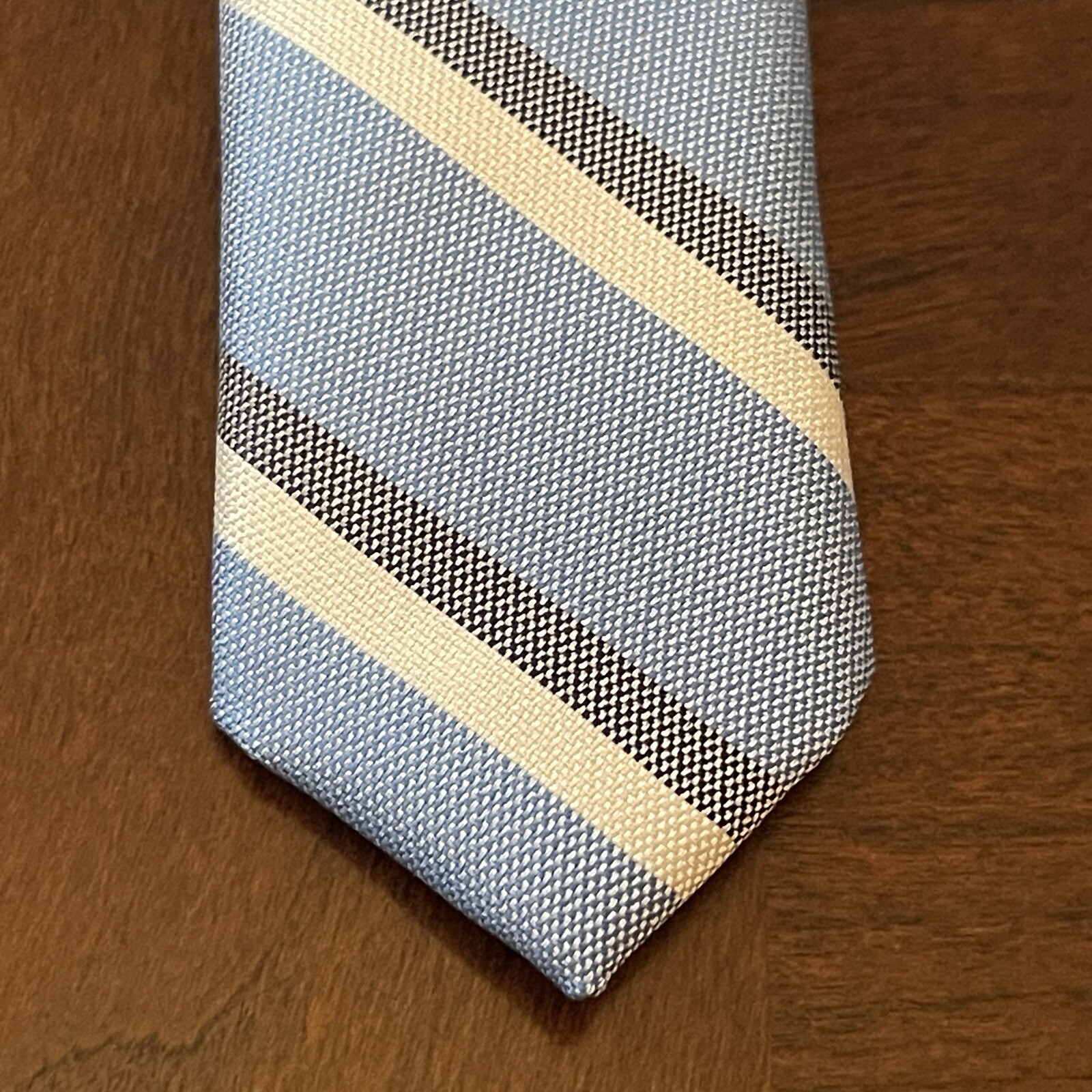 Izod Blue 100% Polyester Men’s Neck Tie Made In China