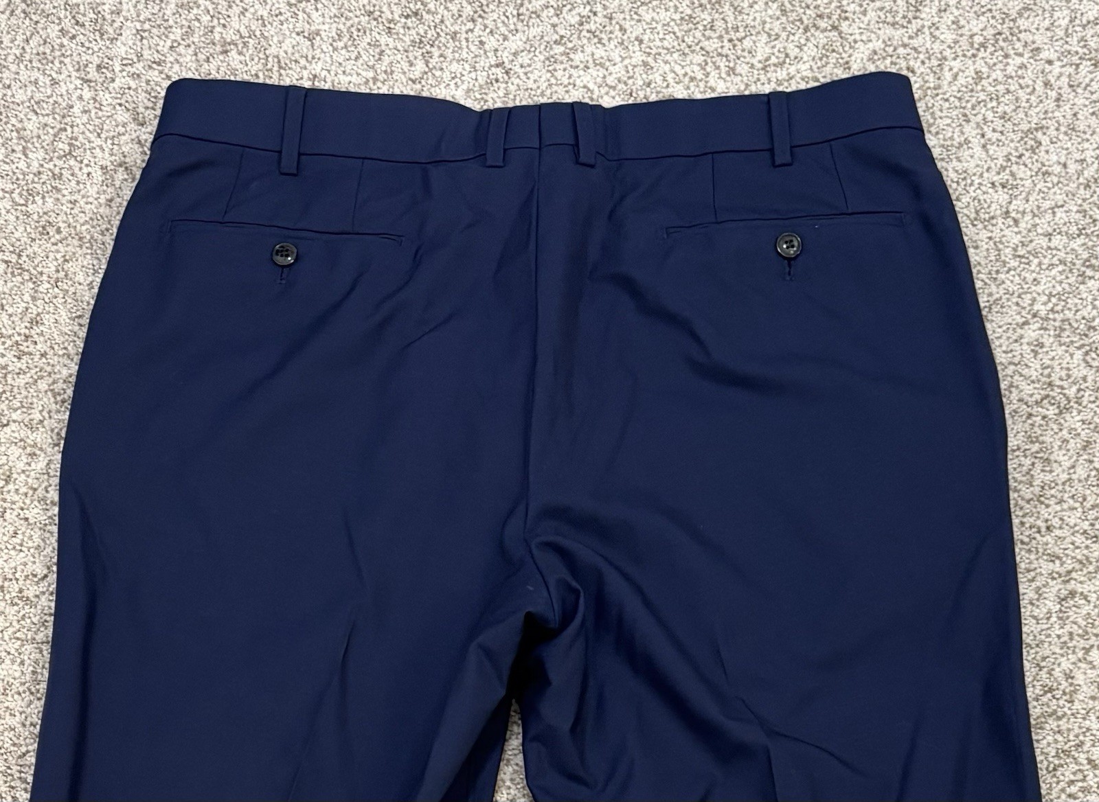Hiltl The Ultimate Trouser Wool Navy Blue 38 X 32 Vitale Barberis Canonico Pants