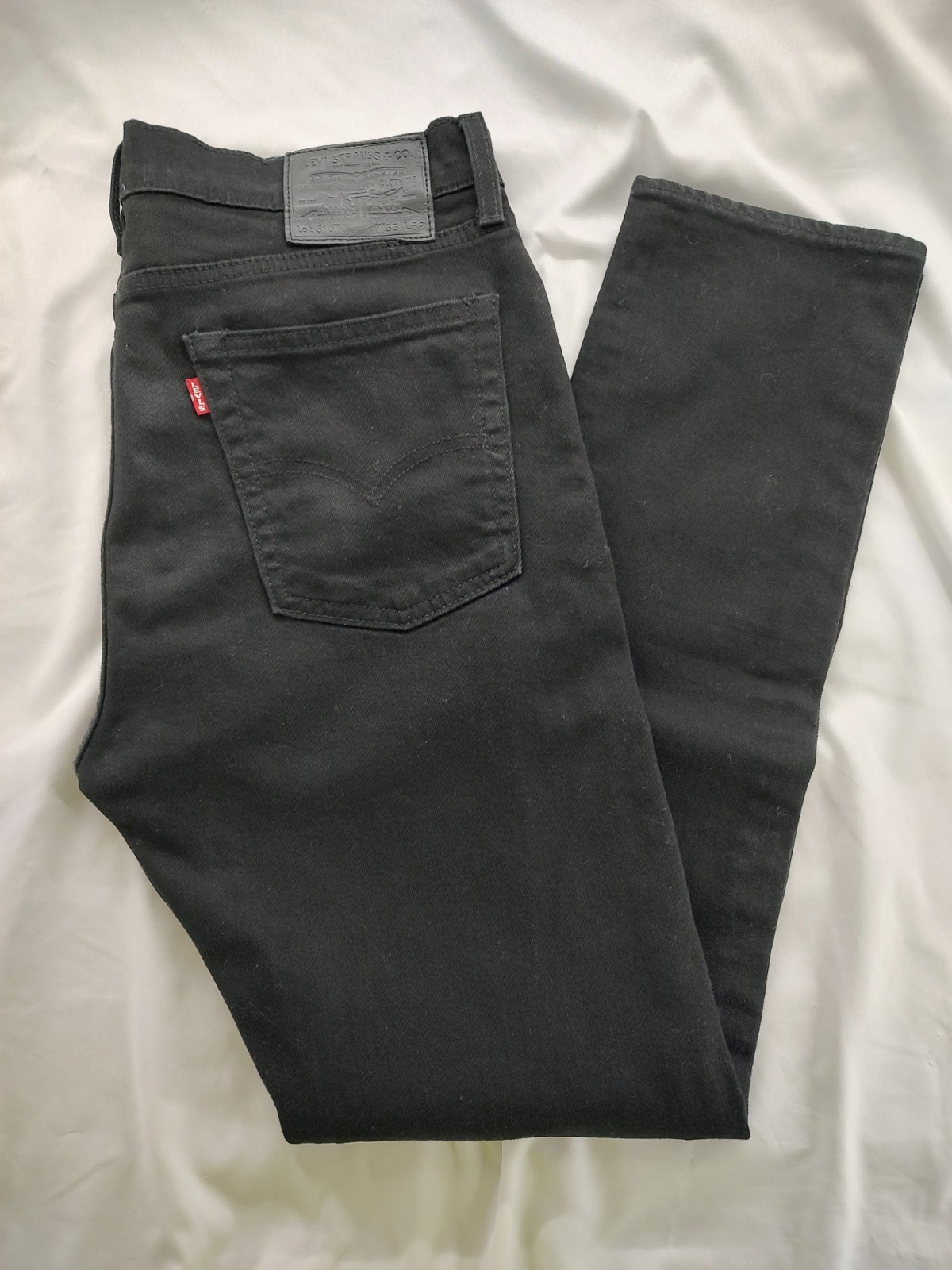 Levi’s Premium Series 510 Skinny Fit Men’s Jeans Fit 33×30 Tag 33×32 Big E