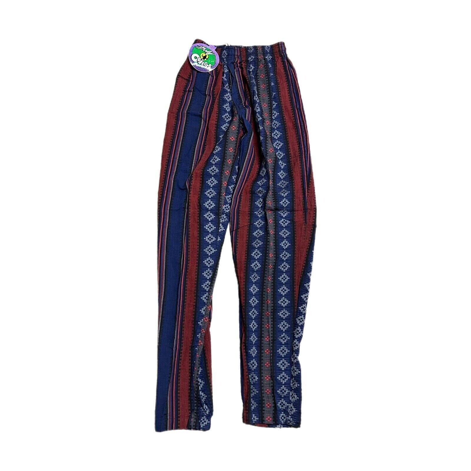 Vintage Lounge Pants Mens S Beach Surf 90s Bodybuilding Body Objects Boho Gym