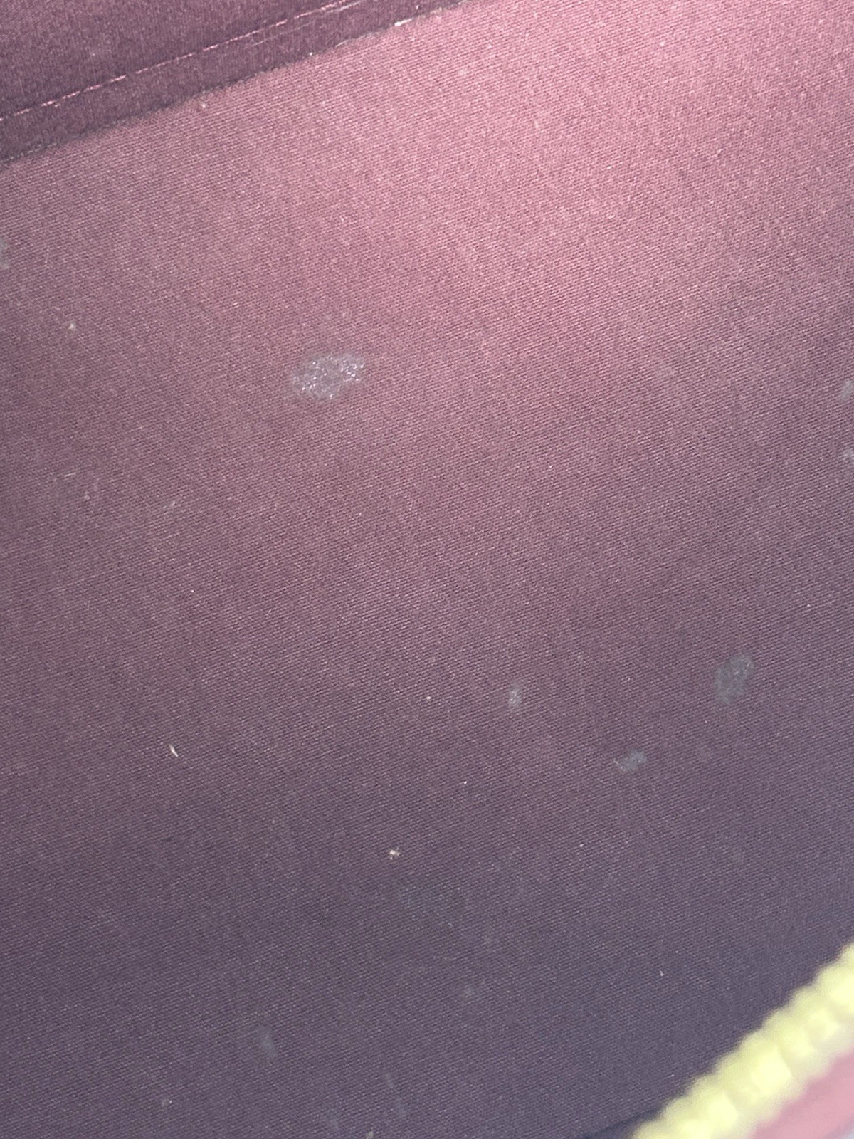 LOUIS VUITTON Alma GM Monogram Vernis Amarante (Burgandy) Bag