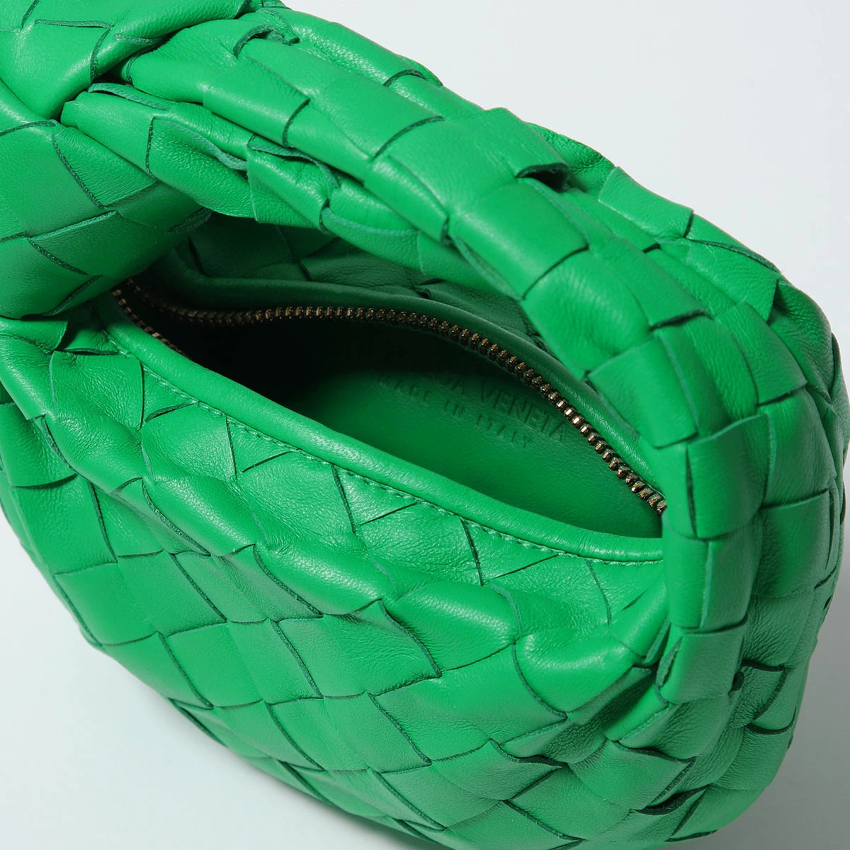 BOTTEGA VENETA Candy Jodie handbag, model number 730828, VCPP0, green only.
